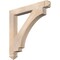Ekena Millwork Imperial Arts & Crafts Smooth Bracket, Douglas Fir, 3 1/2"W x 30"D x 30"H BKT04X30X30IMP03SDF - alternate 1